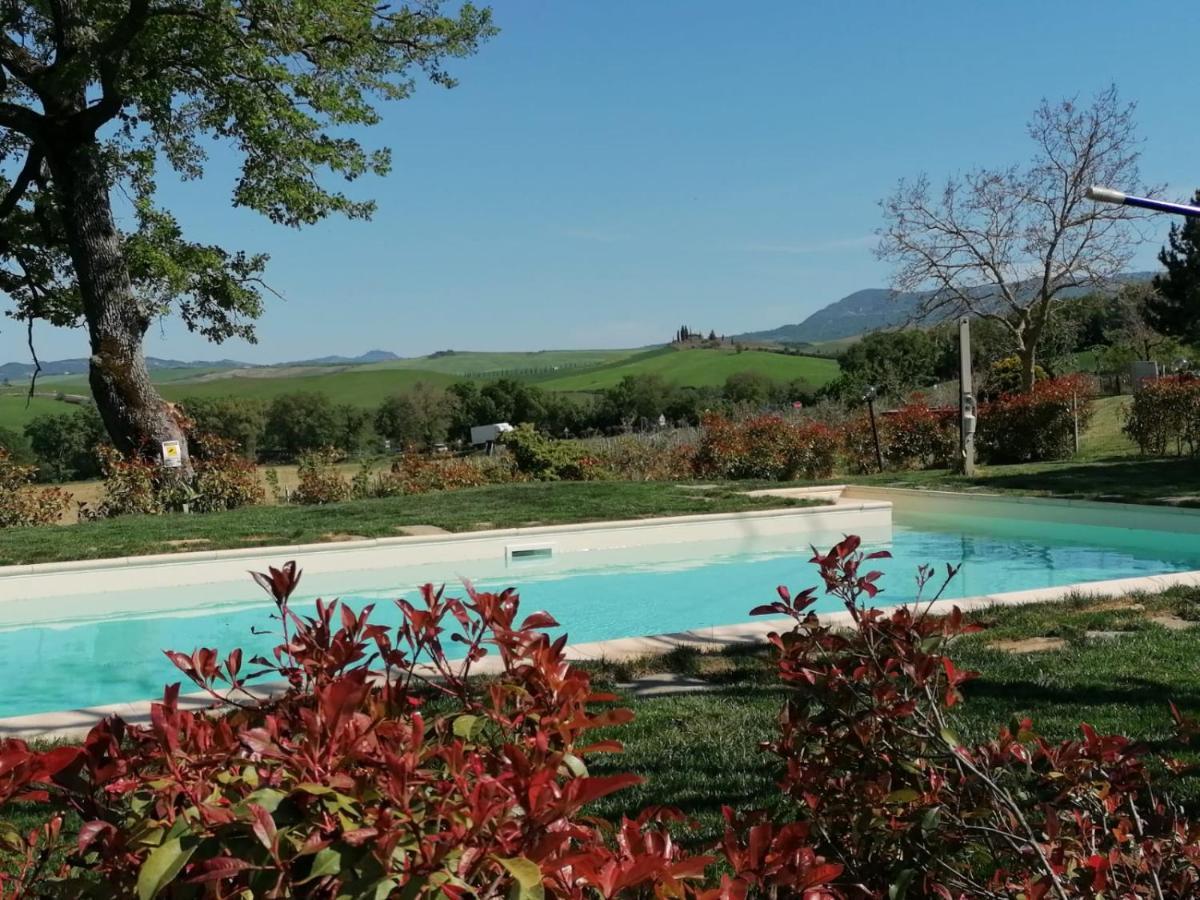 Agriturismo La Poderina Bagno Vignoni Bagian luar foto