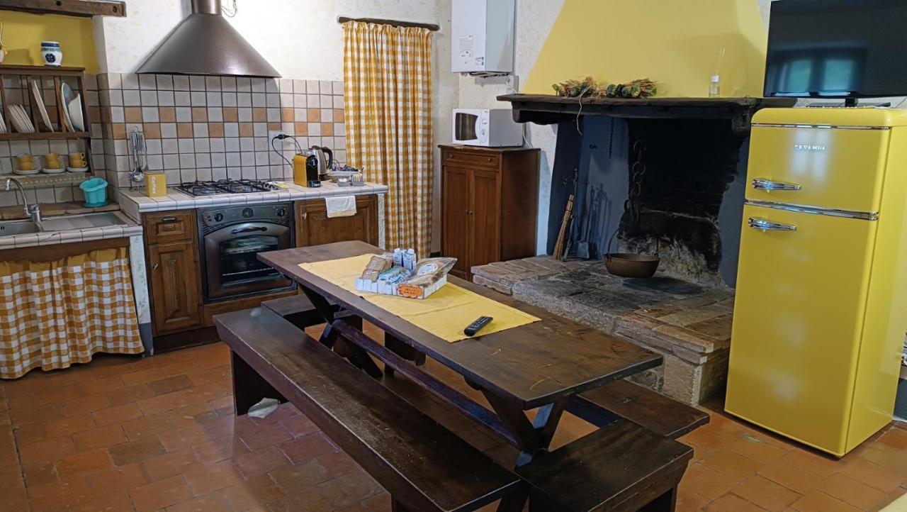 Agriturismo La Poderina Bagno Vignoni Bagian luar foto