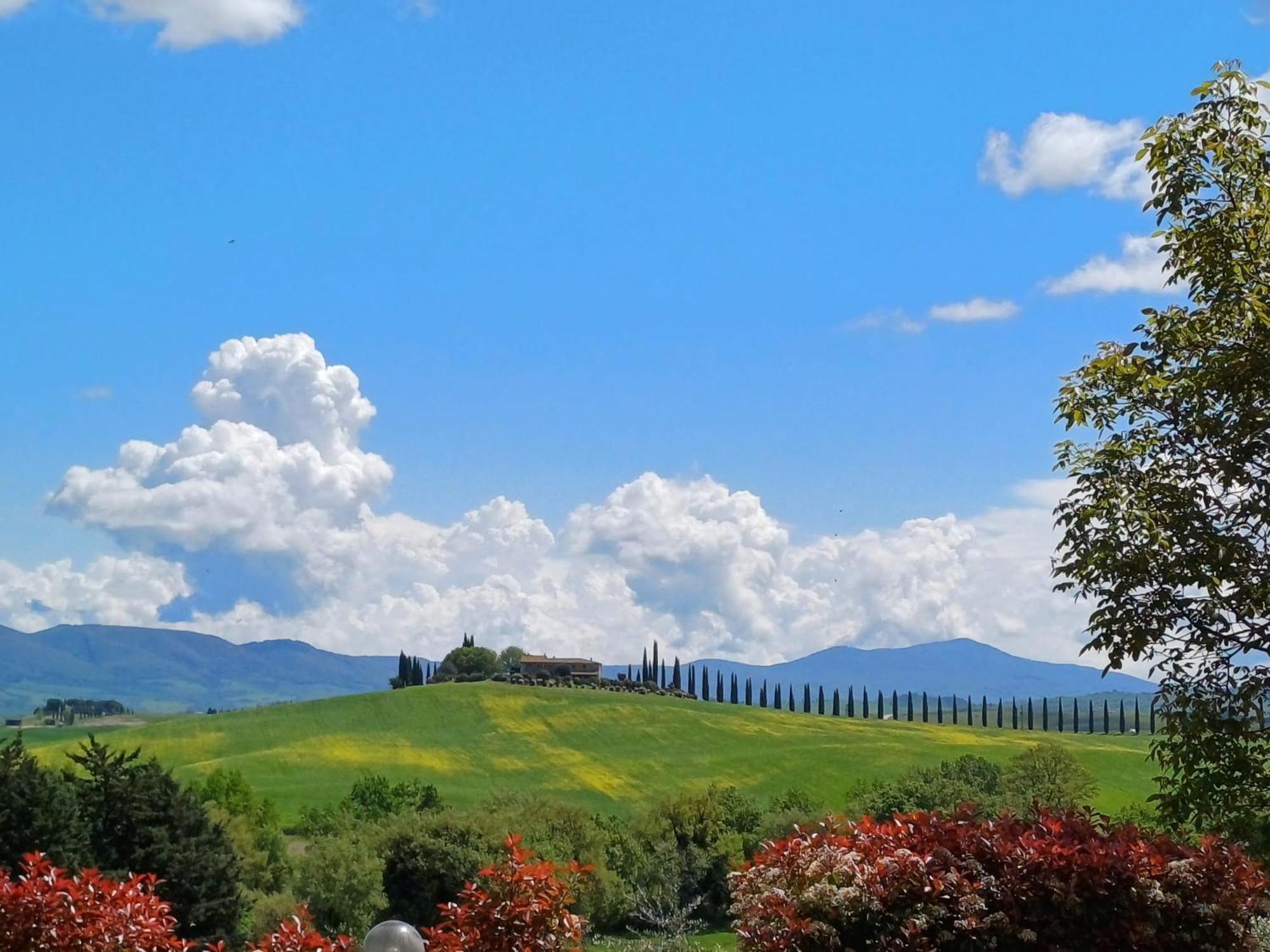Agriturismo La Poderina Bagno Vignoni Bagian luar foto