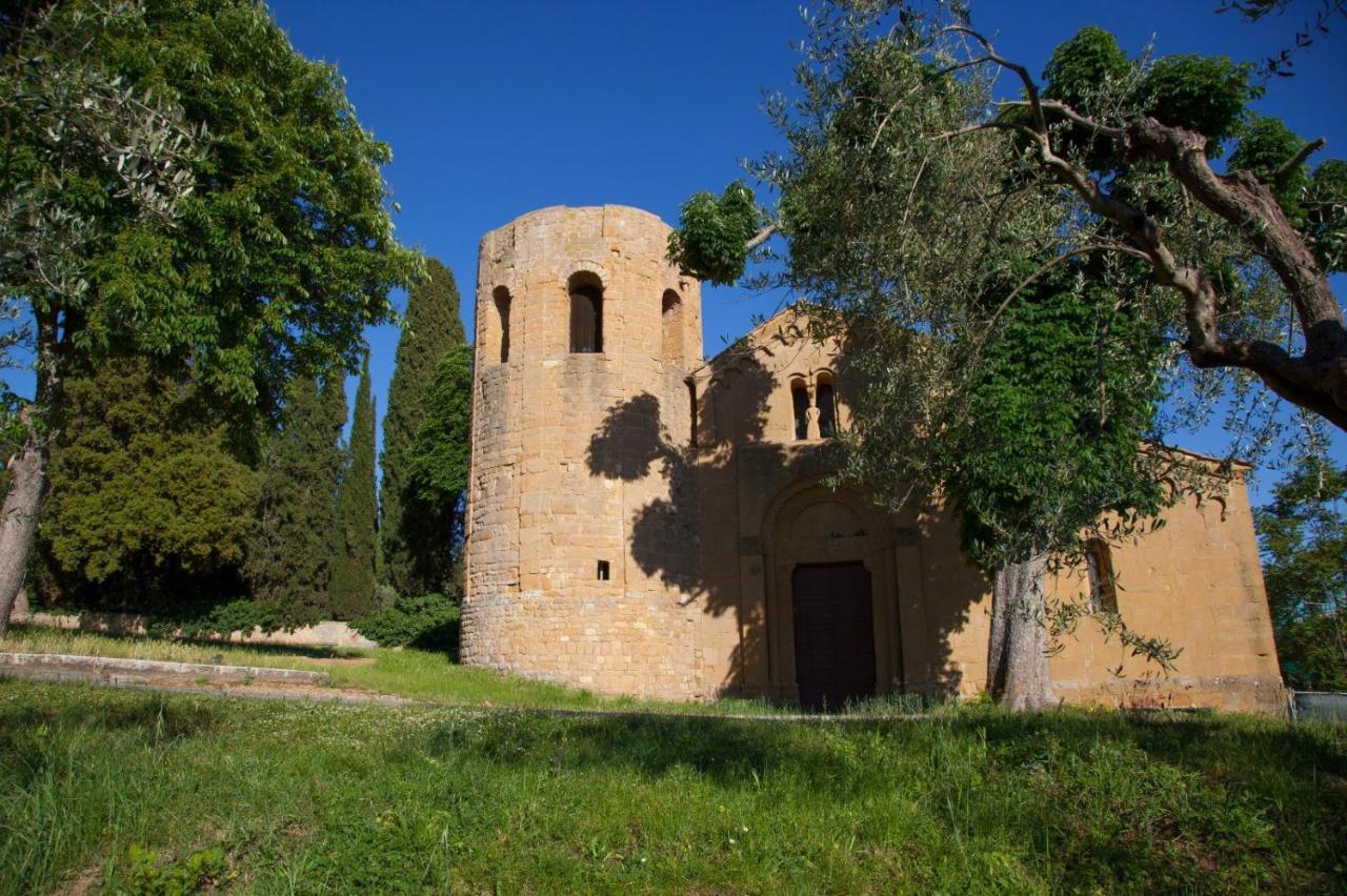Agriturismo La Poderina Bagno Vignoni Bagian luar foto