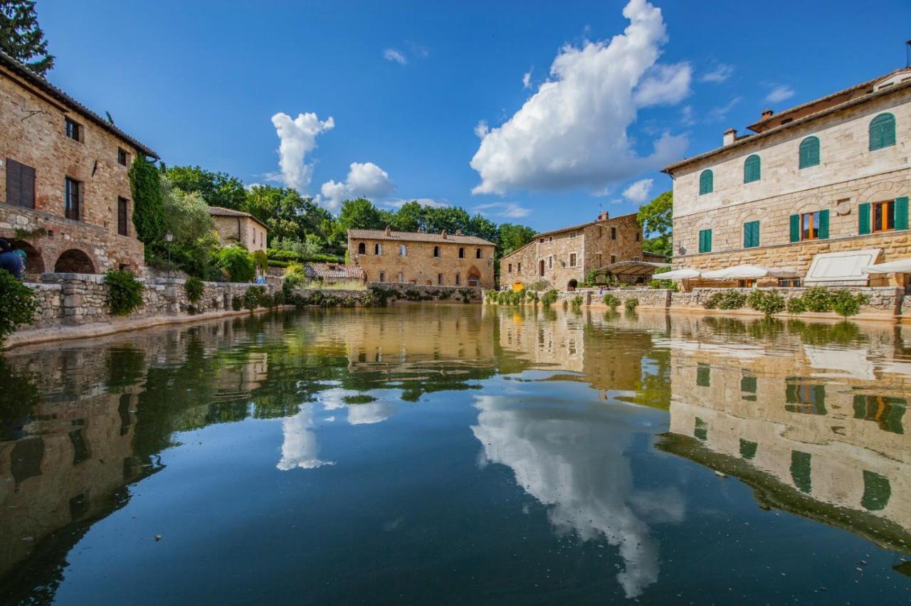 Agriturismo La Poderina Bagno Vignoni Bagian luar foto